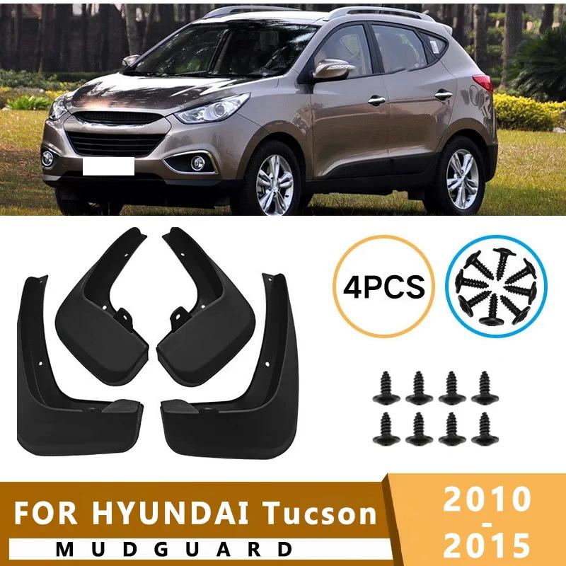 Mud Flaps Fit for HYUNDAI Tucson Ix35 2010-2015 2011 2012 2013 Mudguards Tire Fenders Splash Proof Accessories Wheel Guards 4ps Ix35 2010-2015