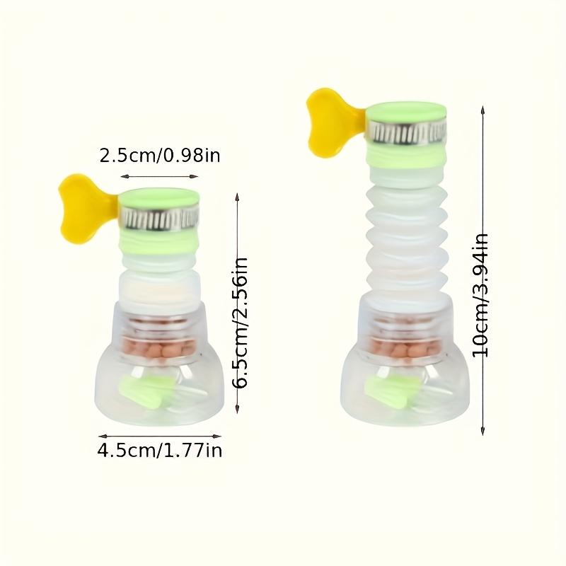 Universal 360° Rotating Faucet Nozzle, Water Saving Filter Sprayer, Quick Release for Kitchen/Bathroom Sink Cleaning