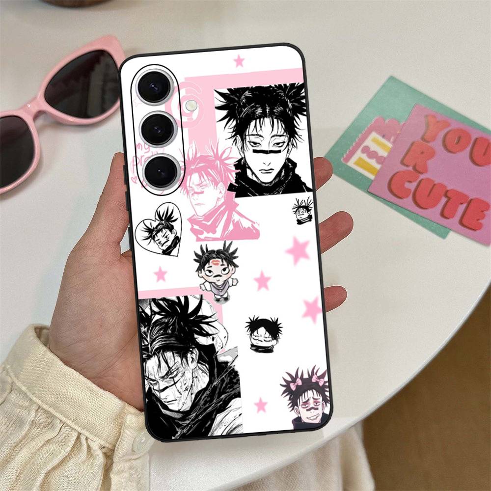Anime Jujutsu Kaisen Choso Phone Case For Samsung S 20 21 22 23 Lite Plus Ultra Clear Mobile Cover Funda