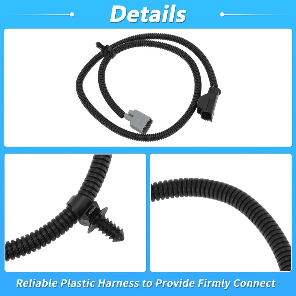 No.56055463AB Side Marker Light Wiring Harness for Jeep Wrangler 2007-2018 Side Marker Light Lamp Wire Wiring Harness Pigtail Passenger Side or