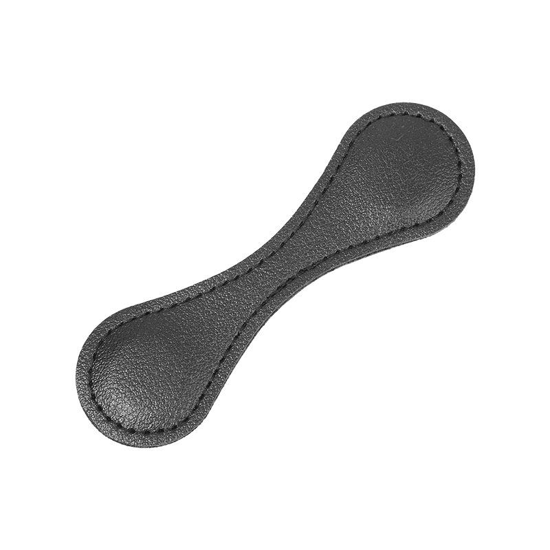 Retro-Leder-Magnetischer Saumverschluss zum schnellen Kürzen von Hosen ohne Nähen