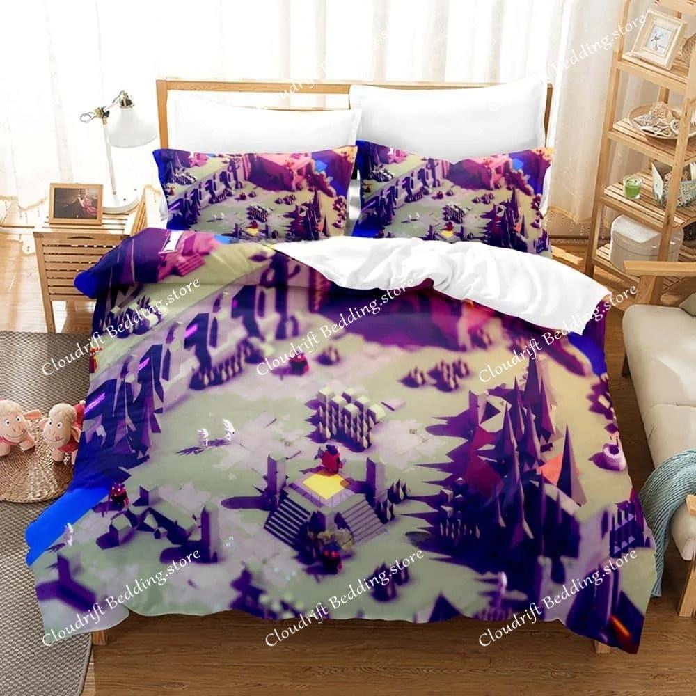 Neues 3D-gedrucktes Tunika-Spiel Bettwäscheset Einzelbett Twin Full Queen King Size Bettset Erwachsene Kind Schlafzimmer Bettdeckenbezug-Sets Heimtextilien