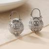 Retro Colorful Court Style Earrings - Light Luxury & Elegant Design
