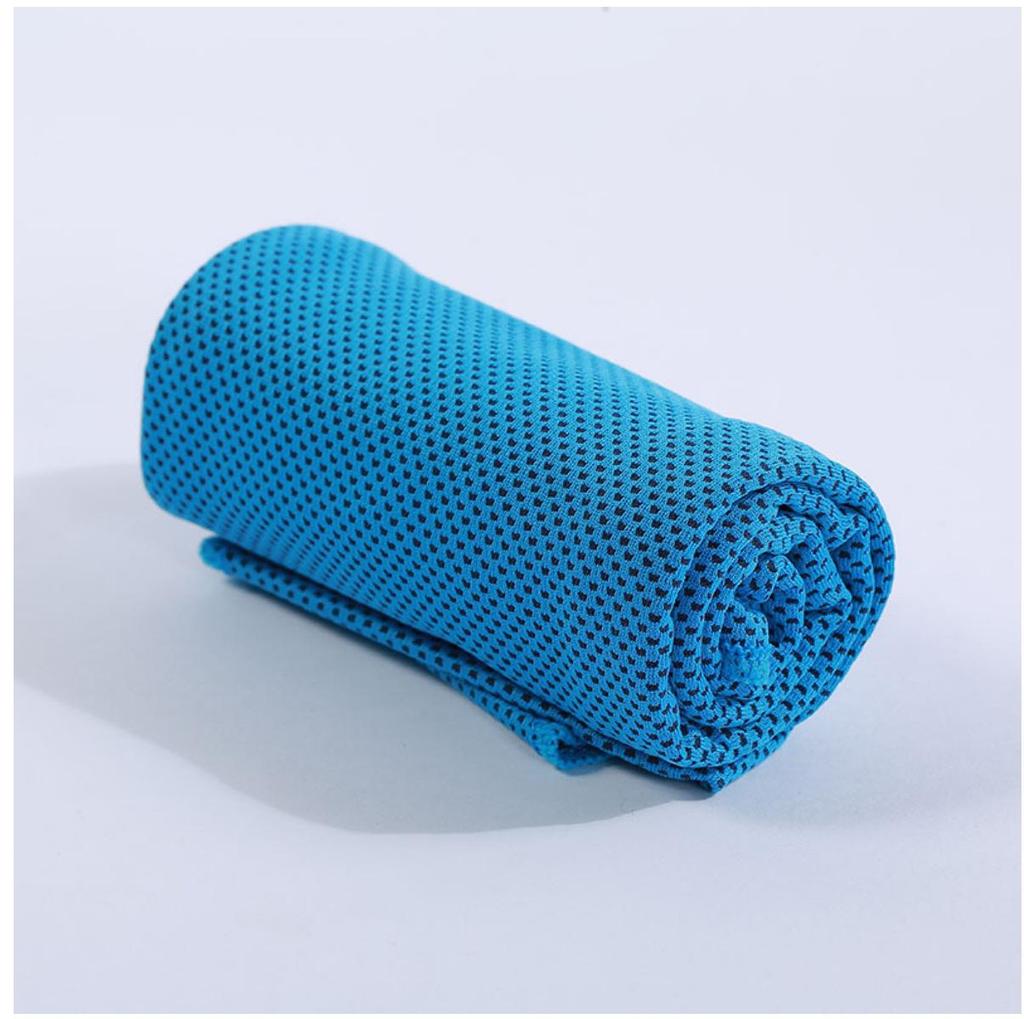 Silicone Outdoor Sports Quick-Drying Cooling Towel with Portable Storage Box