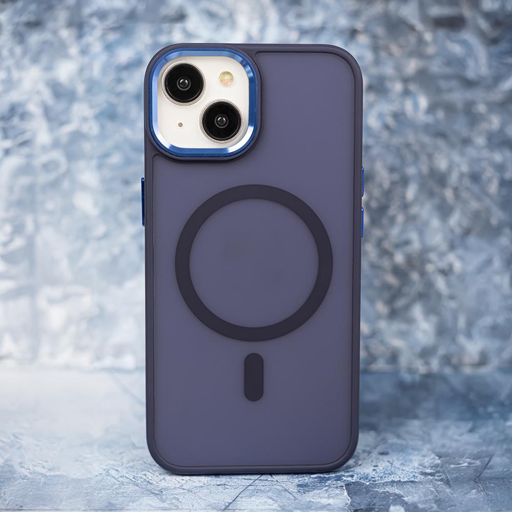 Nakładka Frozen Mag Do Iphone 16 Pro 6,3" Granatowa