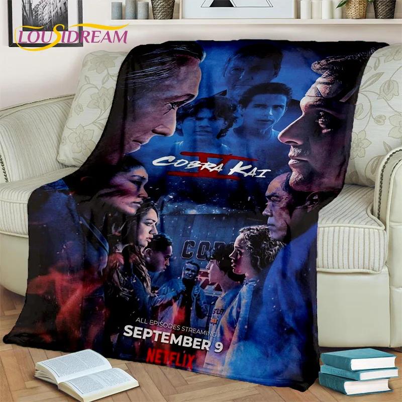 Classics TV Cobra Kai Amanda Karate Blanket,Soft Throw Blanket for Home Bedroom Bed Sofa Picnic Travel Office Cover Blanket Kids