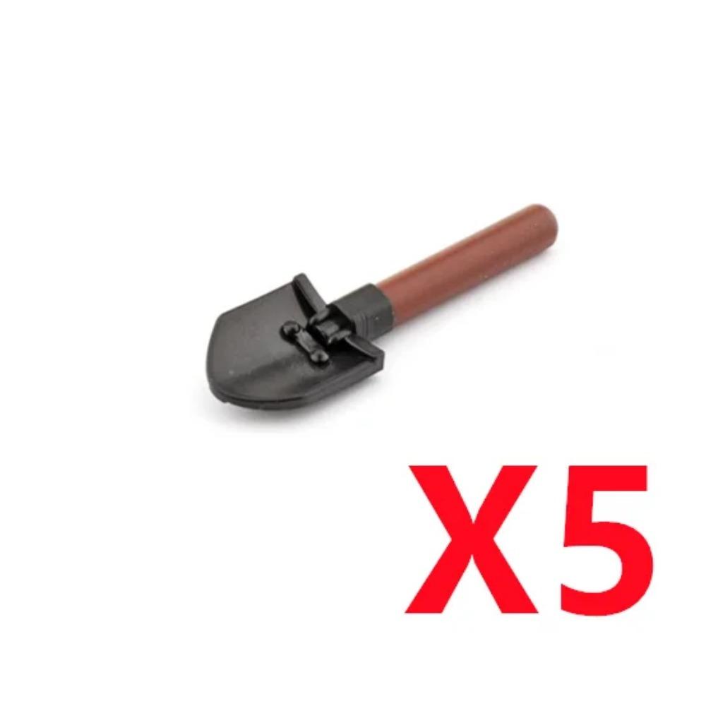 5/10 Zbraně vojáků z 2. světové války Stavebnice Dvoubarevný tisk Stroj Puška Samopal Odstřelovací pušky Vojenské příslušenství Kostky C238