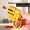 Mini Finger Launcher Rotating Toy Gun with Shell Ejecting for Boys