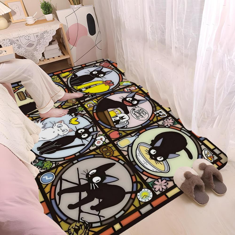 M-miyazaki Hayao Cartoon Anime Room Mats Retro Multiple Choice Living Room Kitchen Rug Non-Slip Welcome Rug