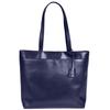 UYBAG [Keep Your Small Items Organized At a Glance] Men's Leather Tote Bag, Self-Standing, Large Capacity, Uy14 (04.Navy)