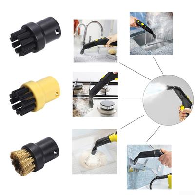3x escova de bico de limpeza a vapor para peças Karcher SC1 SC2 SC3 SC4 SC5 SC6 SC1.402