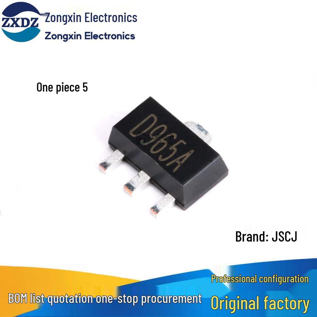 

Genuine 2SD965A SOT-89 NPN Transistor 30V/5A Surface Mount - 5 Pack