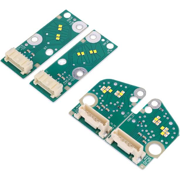 4PCS Yellow DRL LED Boards Compatible with BMW 5 Series F90 M5 G30 G31 2021-2023 Angel Eyes DRL LED Modules Board Stabilizer