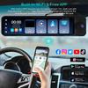 3 Camera Dash Cam 4K Car DVR Front Inside Rear 1080P GPS Tracking Night Vision Video Registrator Dashcam Parking Monitor