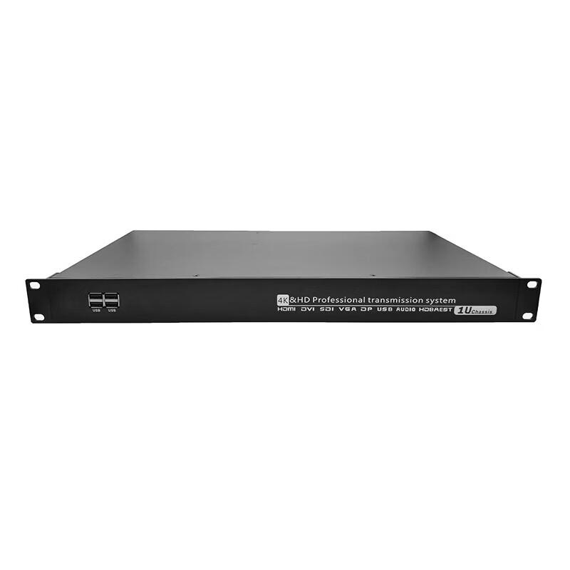 Yeren DVI-KVM Fiber Optic Extender with Audio & Loop-Out