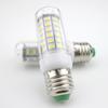 E27 Screw LED Corn Super Bright Light Bulb 72 LED SMD 5730 Light Bulb 220V Fixture Home Chandelier Candle Light Bulb Set of Two