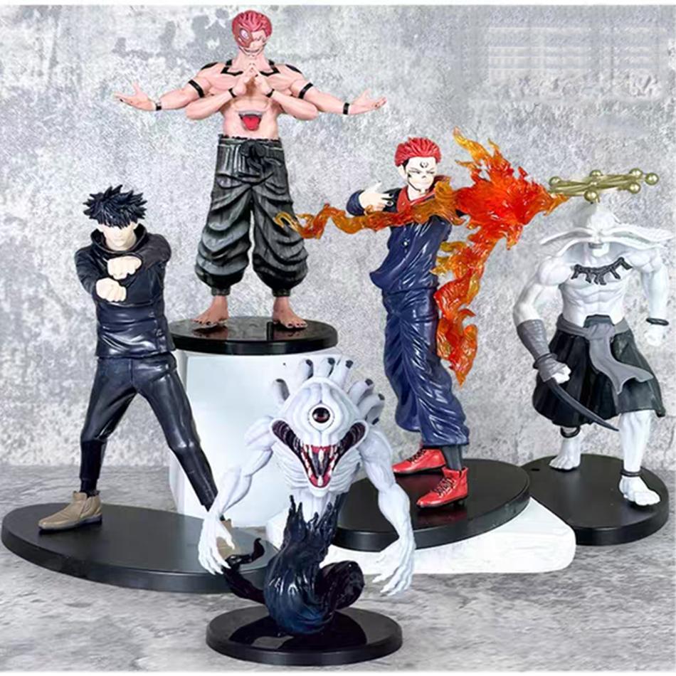 Anime Jujutsu Kaisen 6 styles Figure Itadori Yuji Figure Okkotsu Yuta Makora  Figure  PVC Model Doll Toys  Collection Gifts