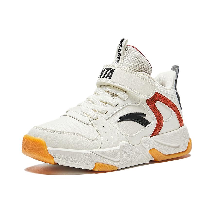 Anta Comfortable Versatile Non-Slip Wear-Resistant Low-Top Kids Basketball Shoes Kids sneaker Off-White 312439957N-3