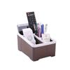 1PC Multifunctional Plastic Multi-Cell Desktop Storage Box Living Room Remote Control Cosmetics Storage Box Office Finishing Box
