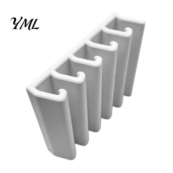 Wall Mounted Lid Holder for Cabinet 5-Slot Organizer, Space Saving Vertical Hanging Storage Rack, 3D Universal Rack Round And Square Lids Print Resin