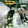 Green Gardening Hand-Pressure Spray Bottle: Ultra-Fine Mist Nozzle for Flowers, Plants, Cleaning & Disinfection