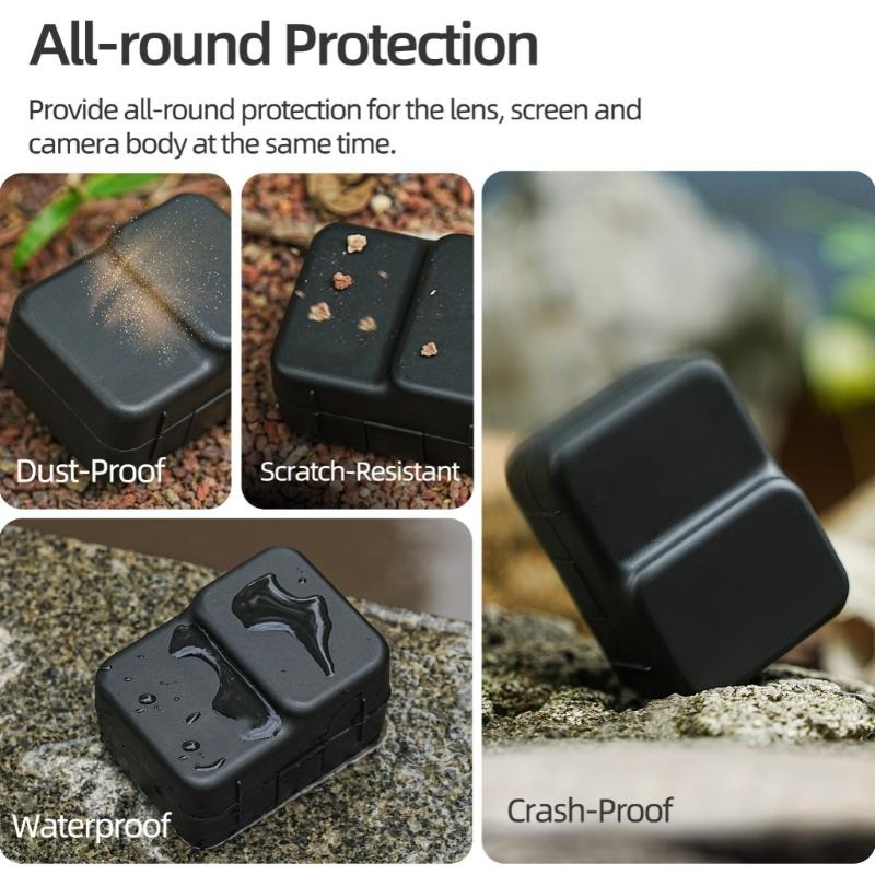 Portable Hard Case For AcePro2/1 Cameras Waterproof Dustproof Design Holder Includes Lanyard For Easy Access Shell