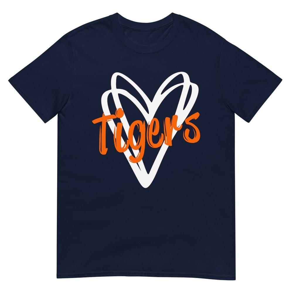 Tigers School Sports Fan Team Spirit Mascot Cute TShirt S