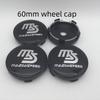4pcs 3D for Mazda ms 56mm 60mm Car emblem Wheel hub Center Cap Badge covers sticker Decal styling auto Accessories J9