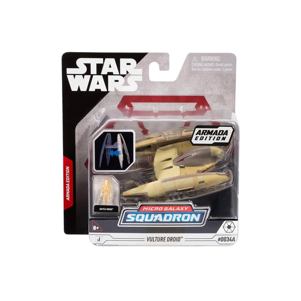 Star Wars Micro Galaxy Light Armor Class Series 7 Vulture Droid Vehicle (Armada Edition) Non-Scale