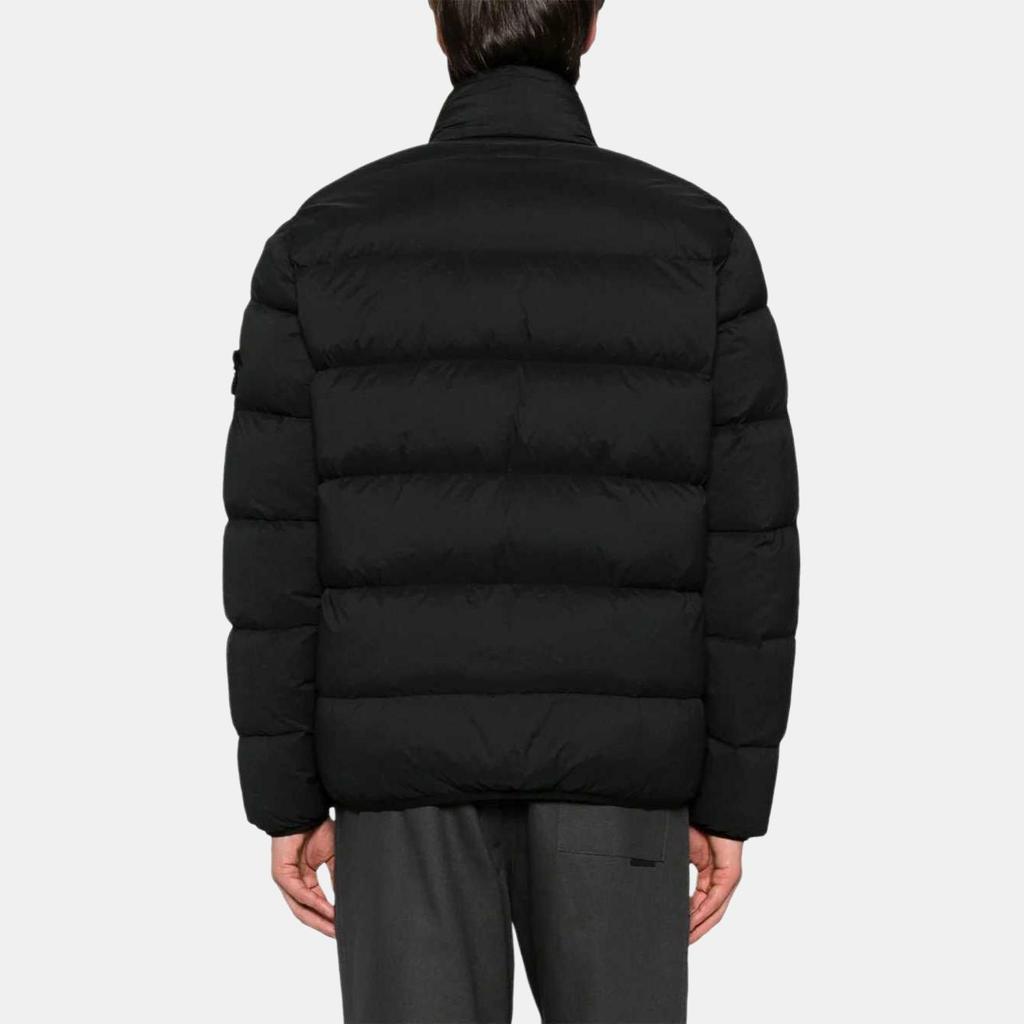 STONE ISLAND High Neck Zip Up Coat 811543028-V0020