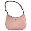Emerson Logo Zip Closure Patent Leather Handbag Women Handbags Clay-Pink 147940-667