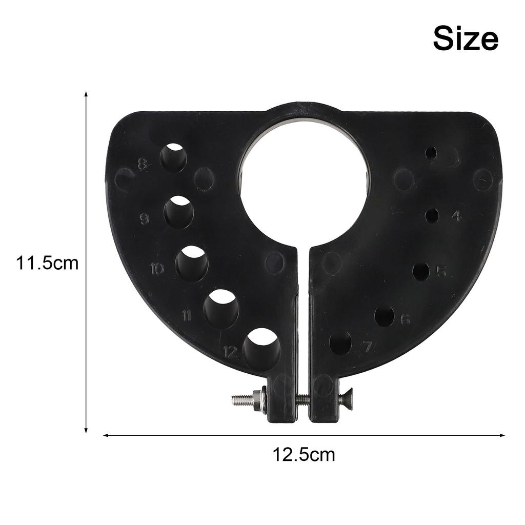 Für Winkelschleifer Tragbarer Schleifer Reise Werkzeug Schwarz Multi Spezifikation Bohrschärfer Schleifer Ausgezeichnete Ermüdungsbeständigkeit