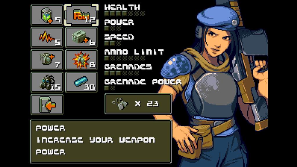 Xeno Crisis for PlayStation 5 - North American Version / 16-Bit Pixel Arena Shooter Video Game