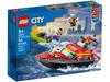 Klocki lego city 60373 łódź strażacka 5+ (elementy: 144)