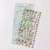 Kawaii Dieren 3D Puffy Stickers Leuke Cartoon Scrapbooking Sticker DIY Journal Kantoorbenodigdheden Sticker Deco Esthetische Kunst