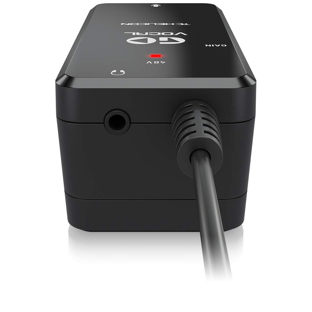 TC HELICON GO VOCAL Microphone Preamp for Mobile Devices