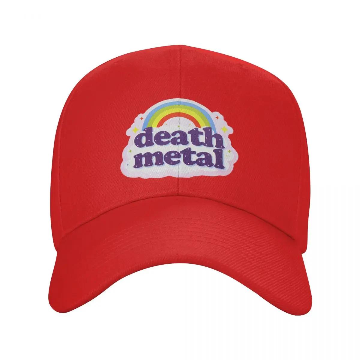 Custom Rock Music Death Metal Baseball Cap Unisex Women Adjustable Dad Hat Outdoor Snapback Caps Adjustable Cap