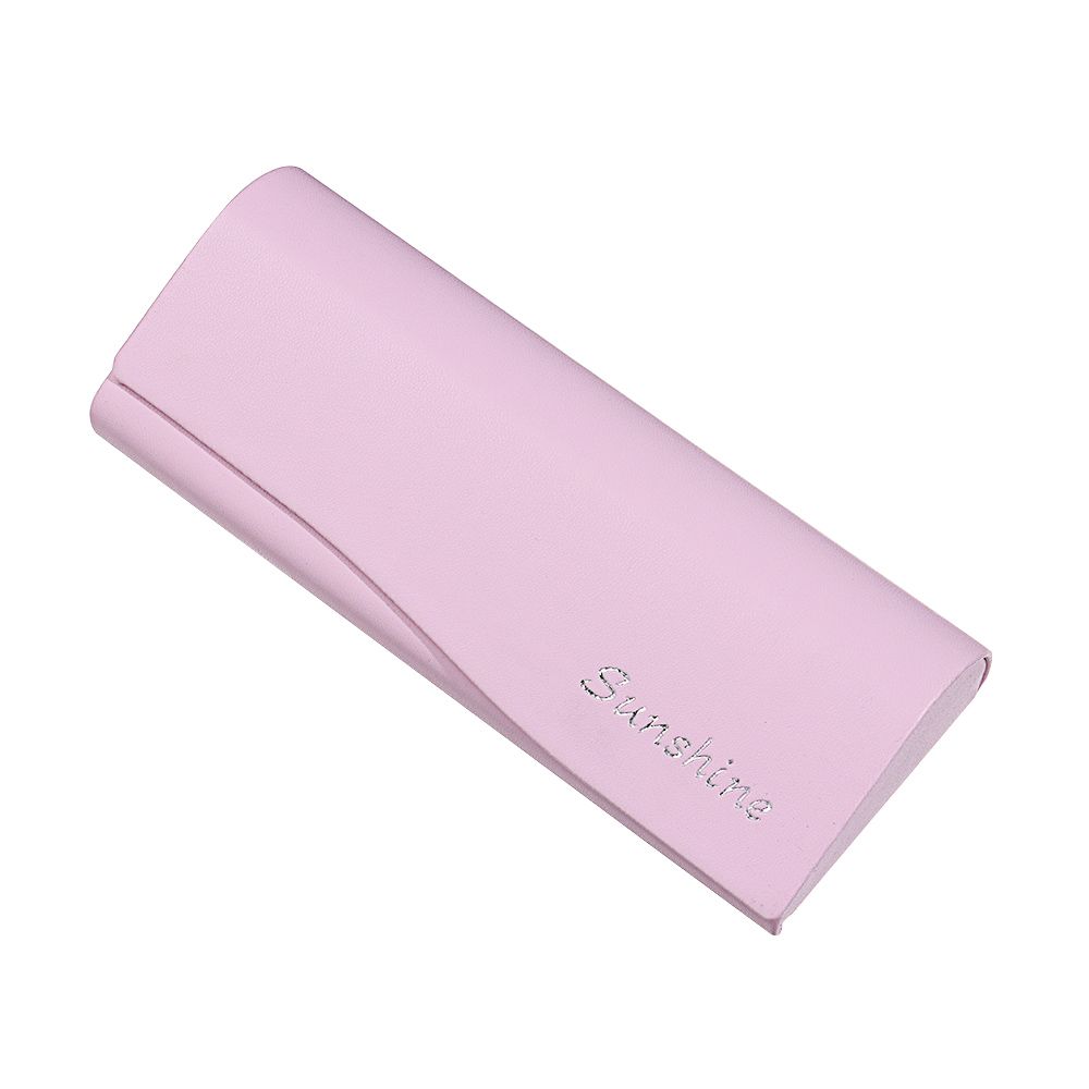 

Женский Мужской Водонепроницаемый Портативный Коробка для Очков из ПУ Кожи Держатель для Очков Футляр для Очков розовый