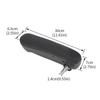 1pc Black Left Front Seat Armrest Inboard For 2016- Fiat 500 L4 1.4L Premium PU Elbow Support Pad 6BV31KRLAA 6BV48KRLAA