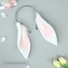 1 buc. Accesorii pentru Păr cu Blană Artificială Cap de Iepuraș Urechi de Iepure Animal Blană Banda de Păr Petrecere Cosplay Costum