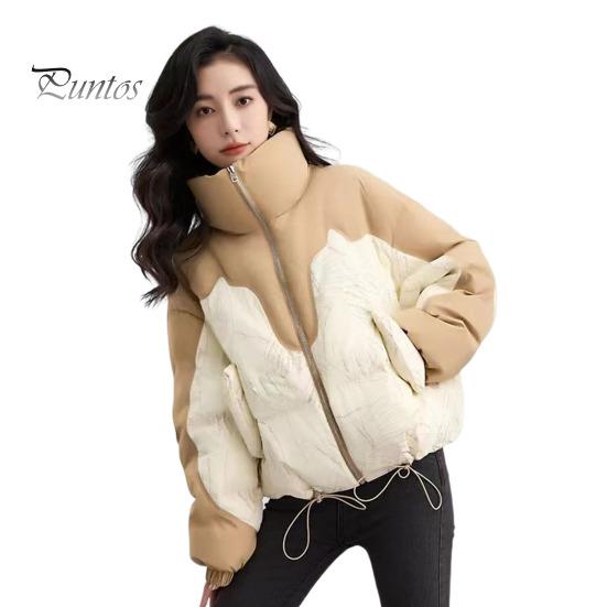 

Женское хлопковое пальто с утолщенным воротником-стойкой, лоскутным принтом, карманами, застежкой-молнией, средней длины, ветрозащитное, сохраняющее тепло, верхняя одежда для холодной погоды M хаки