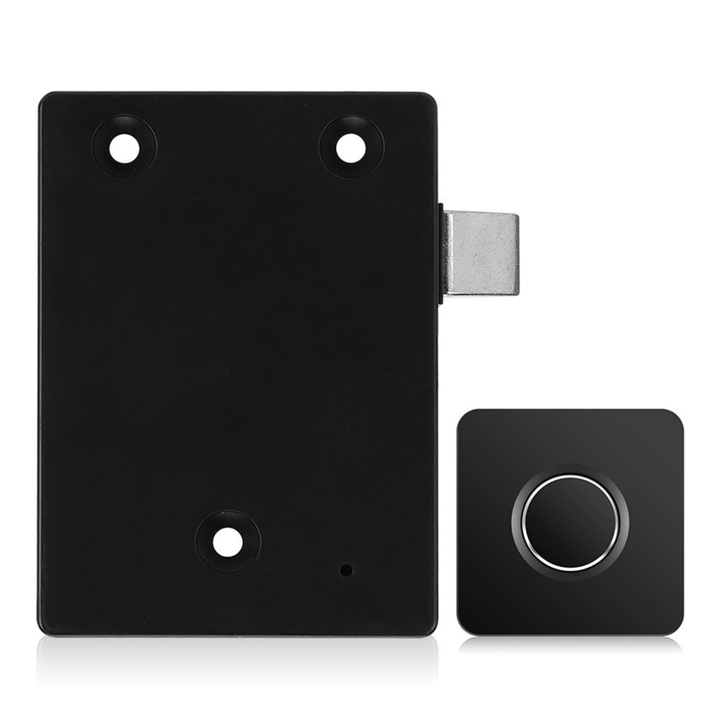 Smart Biometriskt Fingeravtryckslås Hemkontor Låda Skåp Garderobslås Stöldskydd Nyckellöst