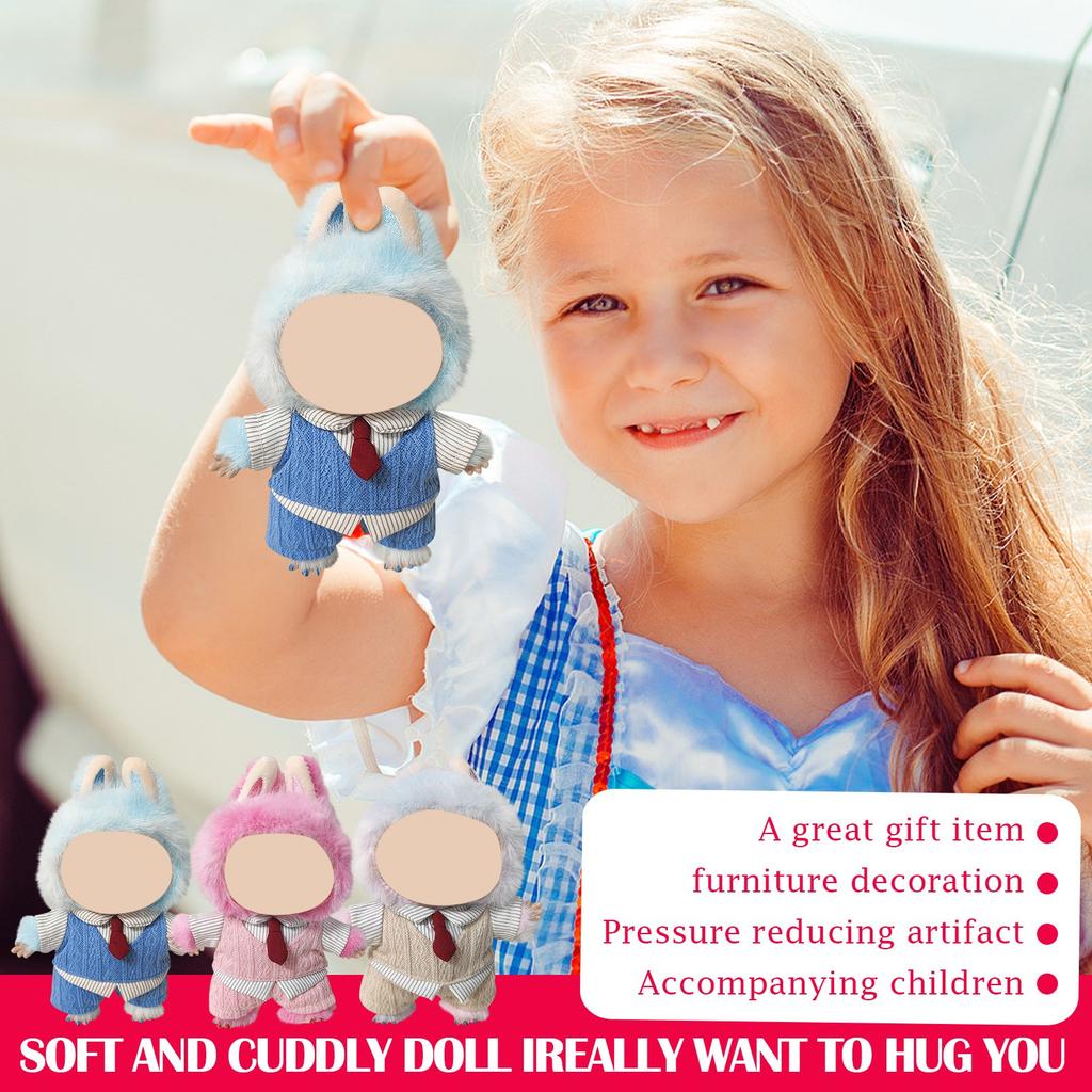 Cute Plush Doll Clothing Accessories Plush Doll Matching Gifts Cartoon Children Doll Doll Clothing