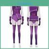 Mortal Kombat Mileena Cosplay Costume With Short Skirt For Halloween Role Play