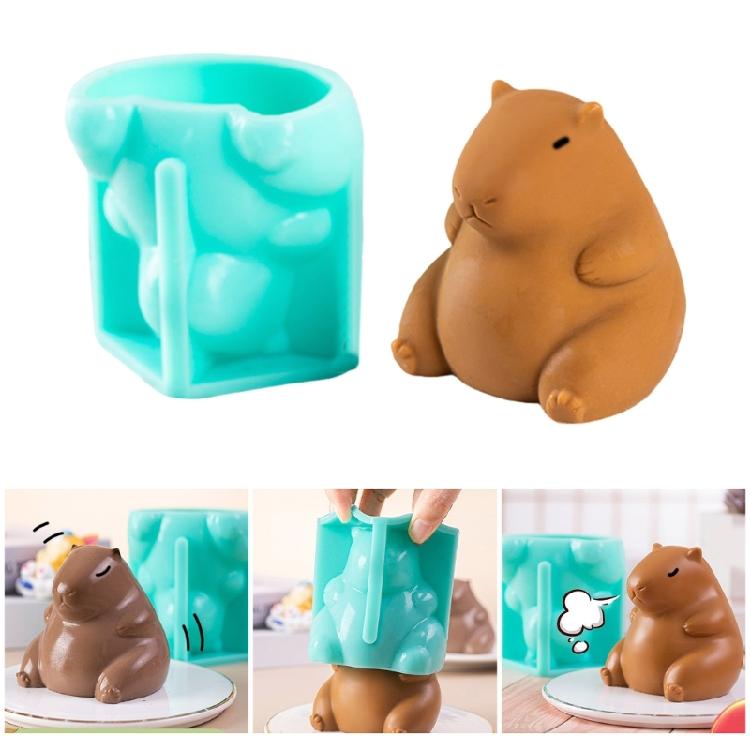 Animal Fondant Silicone Molds for Chocolate Cake, Epoxy Resin Silicone Molds Soap Silicone Molds for Home Decoration