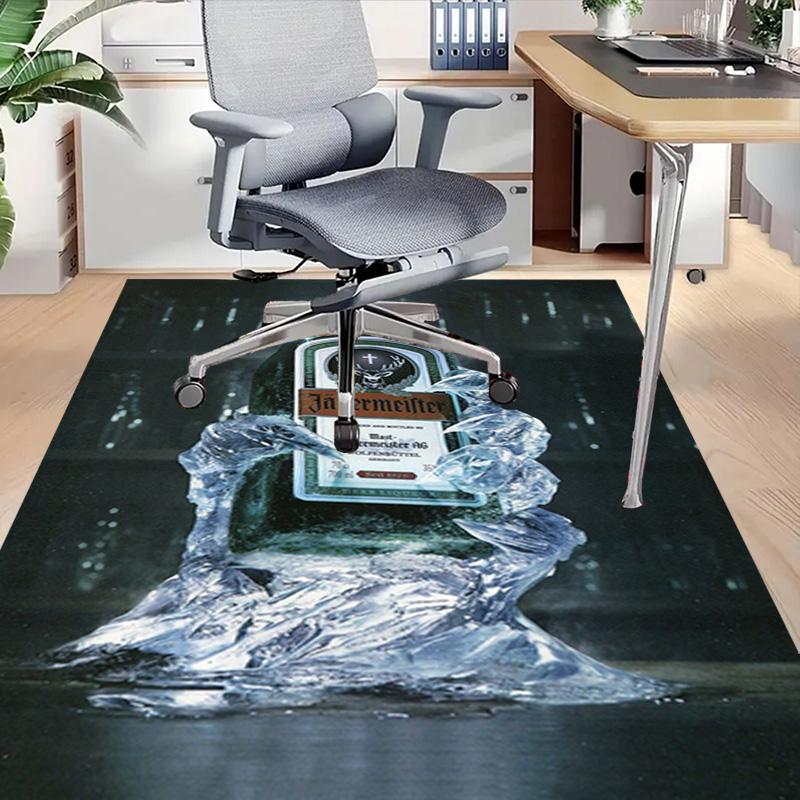 1pc Underwater Spirits Journey Carpet for Playroom Bedroom Living Room Sofa Home Decor,kids Game Area Rug Non-slip Floor Mat Y82622