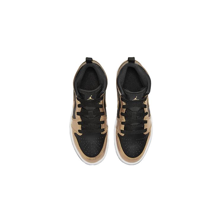 Jordan 1 Mid SE Metallic Gold Black PS DR6968-071