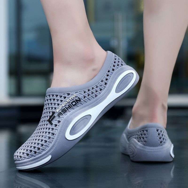 Sandals Men's Summer New Non-slip Waterproof Men's Cool Slippers Dual-purpose Breathable Beach Shoes Summer
