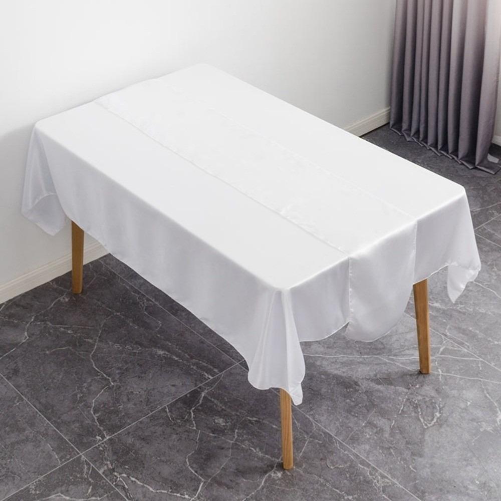 12x108 Inch Table Runner Solid Color Tablecloth Luxury Dining Table Decoration Wedding Decoration