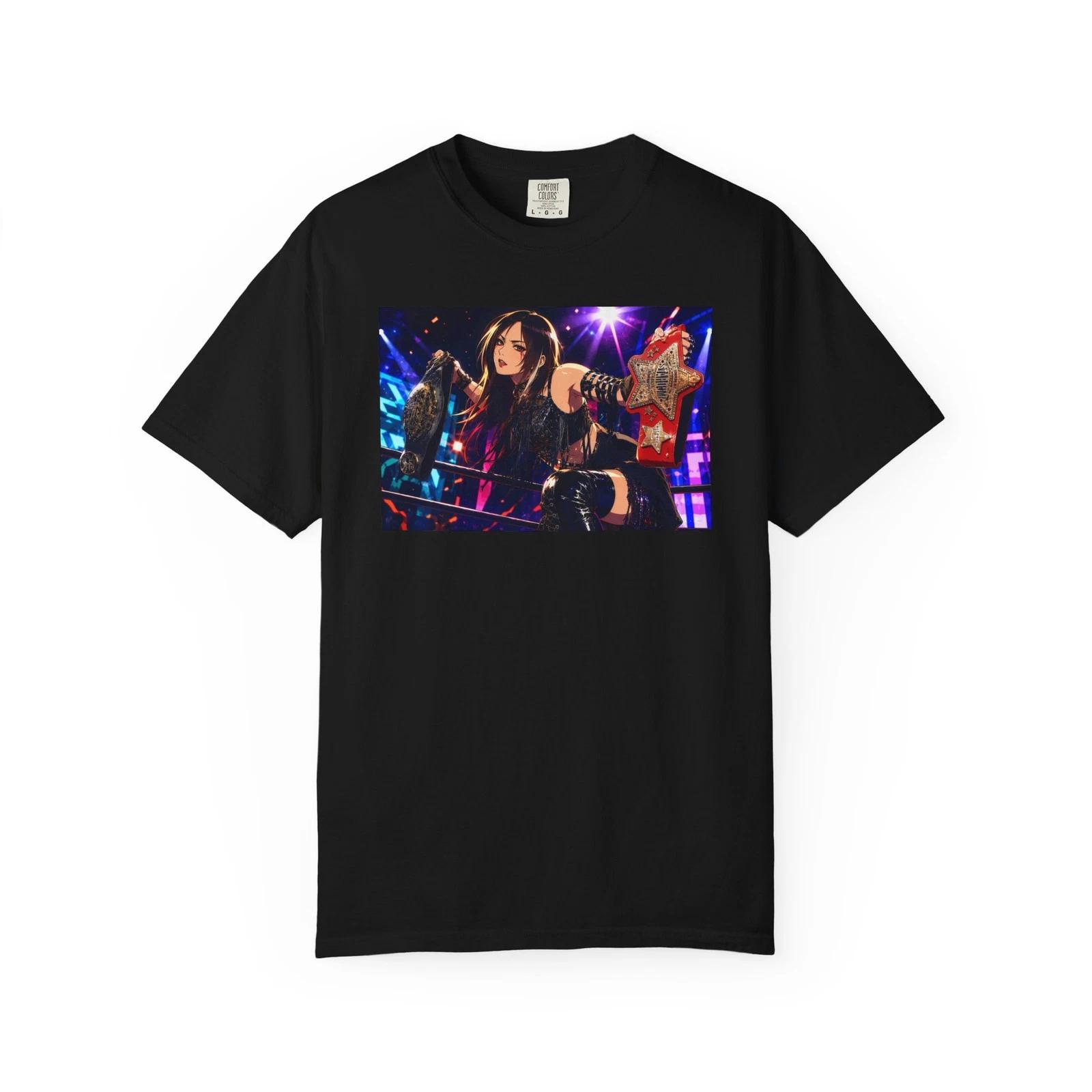 Saya Kamitani Stardom NJPW Anime Art Shirt Joshi Wrestling Size S-4XL L